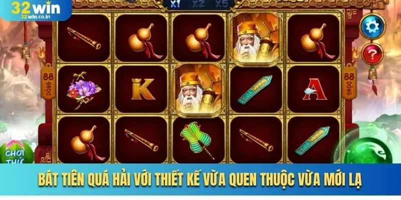 Bát Tiên Quá Hải với thiết kế vừa quen thuộc vừa mới lạ