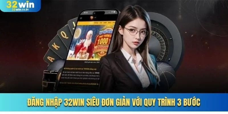 Đăng Nhập 32win Siêu Đơn Giản Với Quy Trình 3 Bước