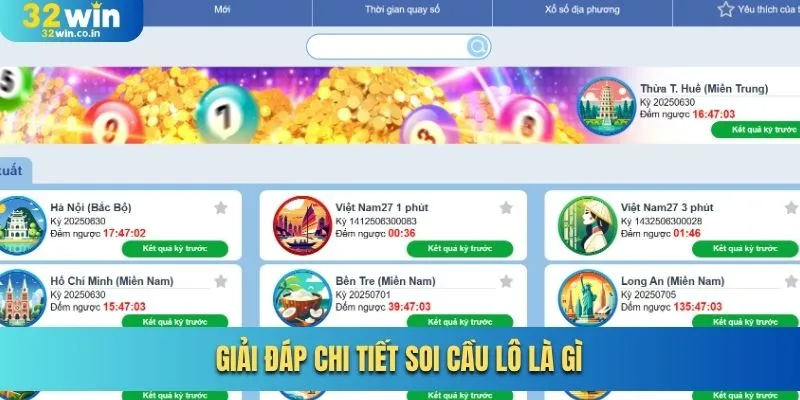 Giải đáp chi tiết soi cầu lô là gì