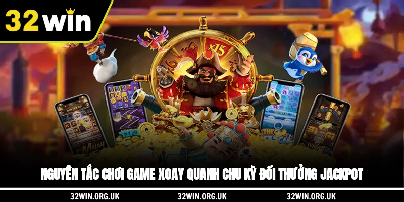 Nguyên tắc chơi game xoay quanh chu kỳ đổi thưởng, jackpot