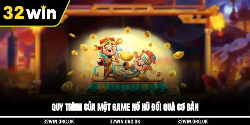 Quy trình của một game nổ hũ nhận quà cơ bản